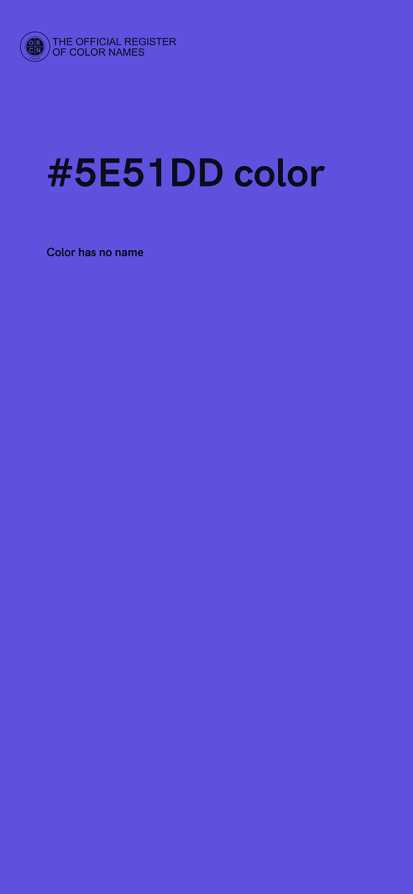 #5E51DD color image