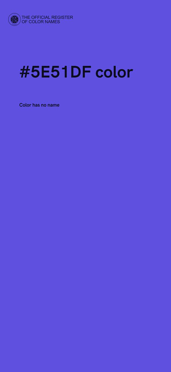 #5E51DF color image