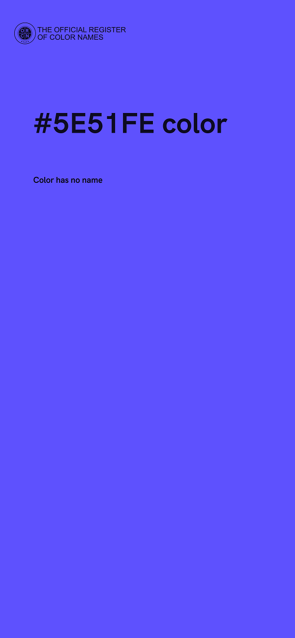 #5E51FE color image