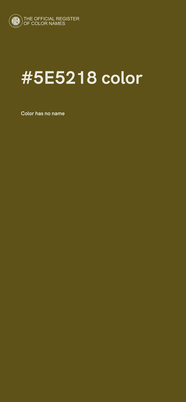 #5E5218 color image