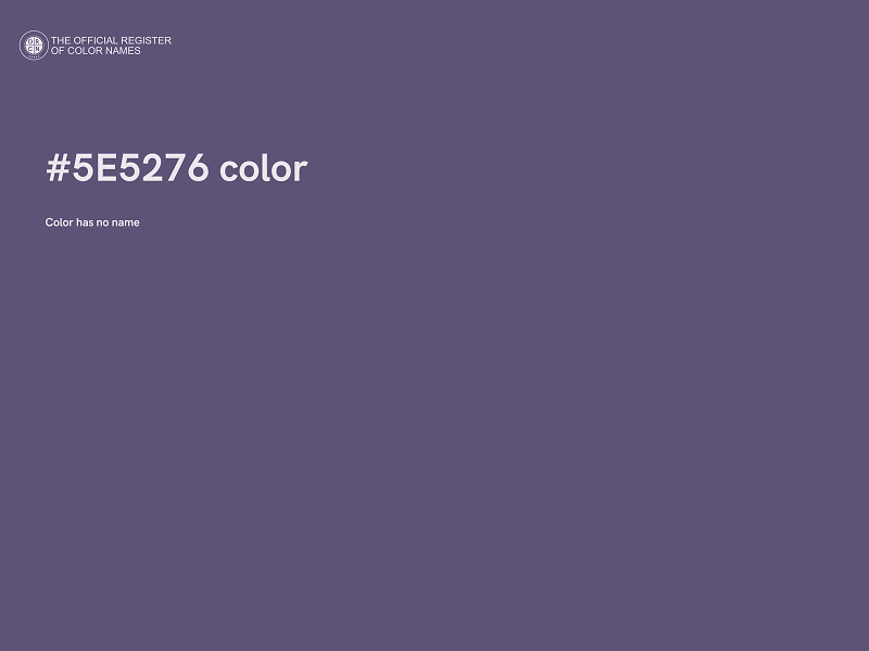 #5E5276 color image