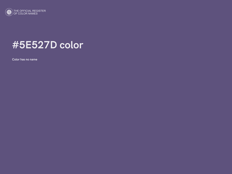 #5E527D color image