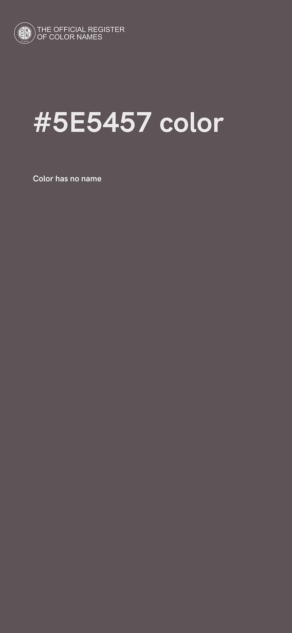 #5E5457 color image