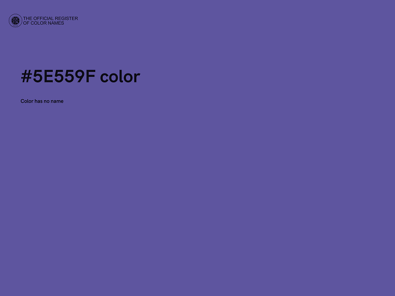 #5E559F color image