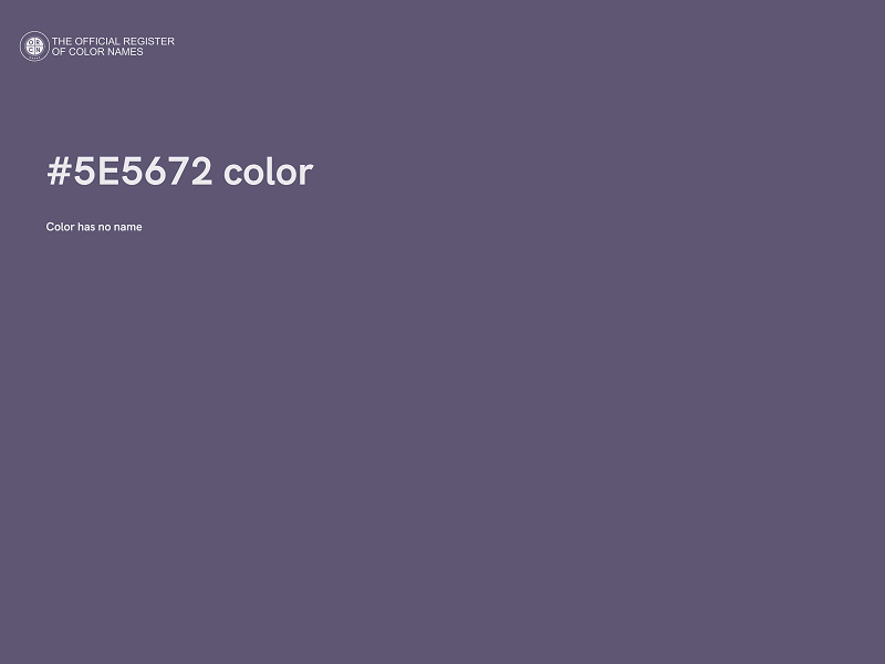 #5E5672 color image