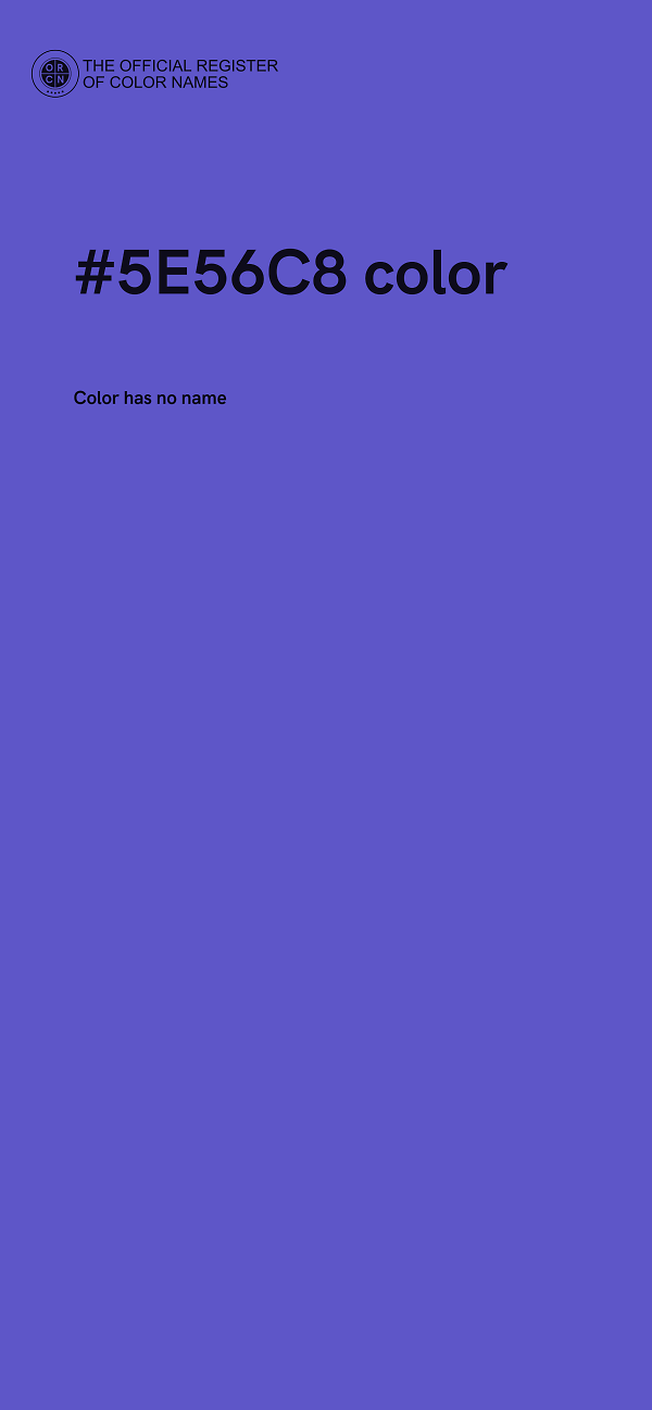 #5E56C8 color image