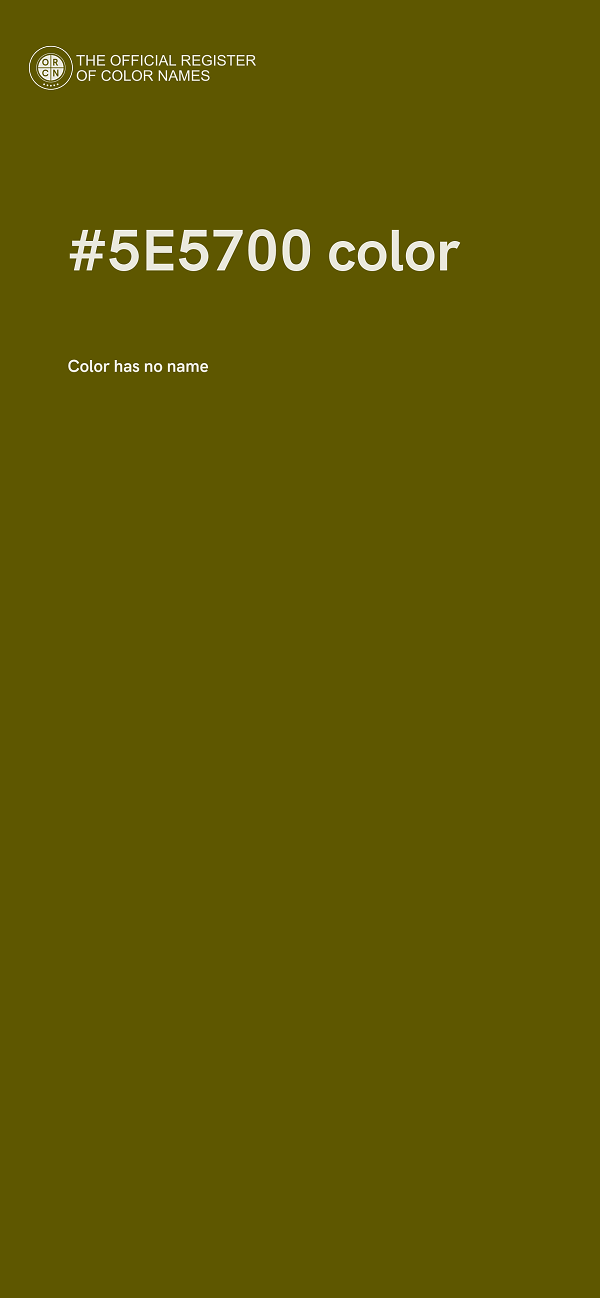 #5E5700 color image