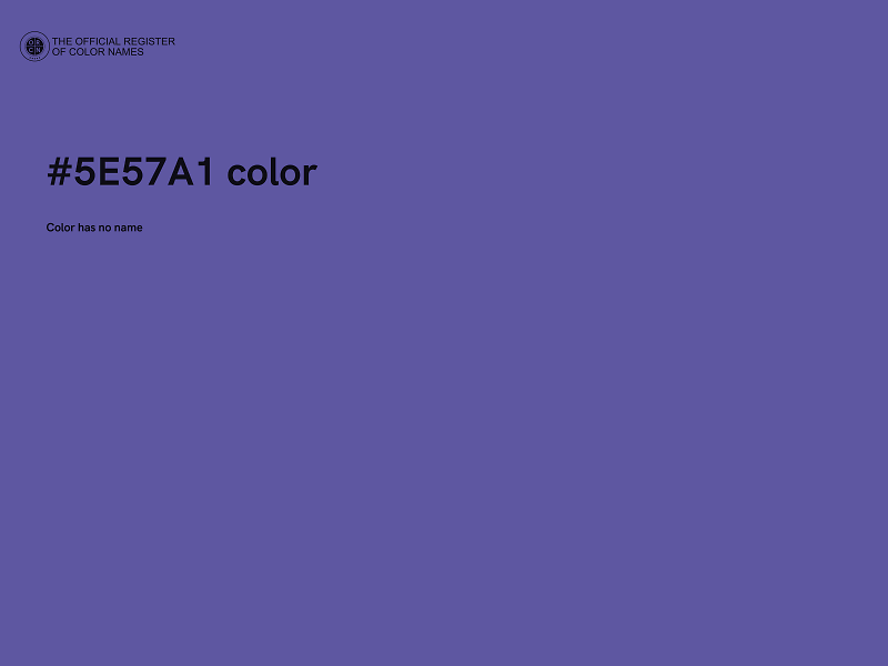 #5E57A1 color image