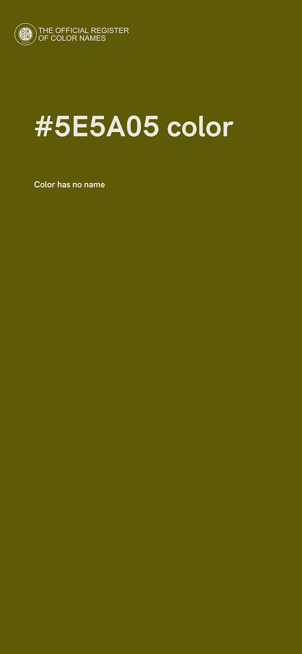 #5E5A05 color image