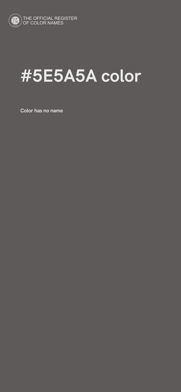 #5E5A5A color image