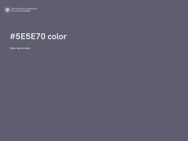 #5E5E70 color image