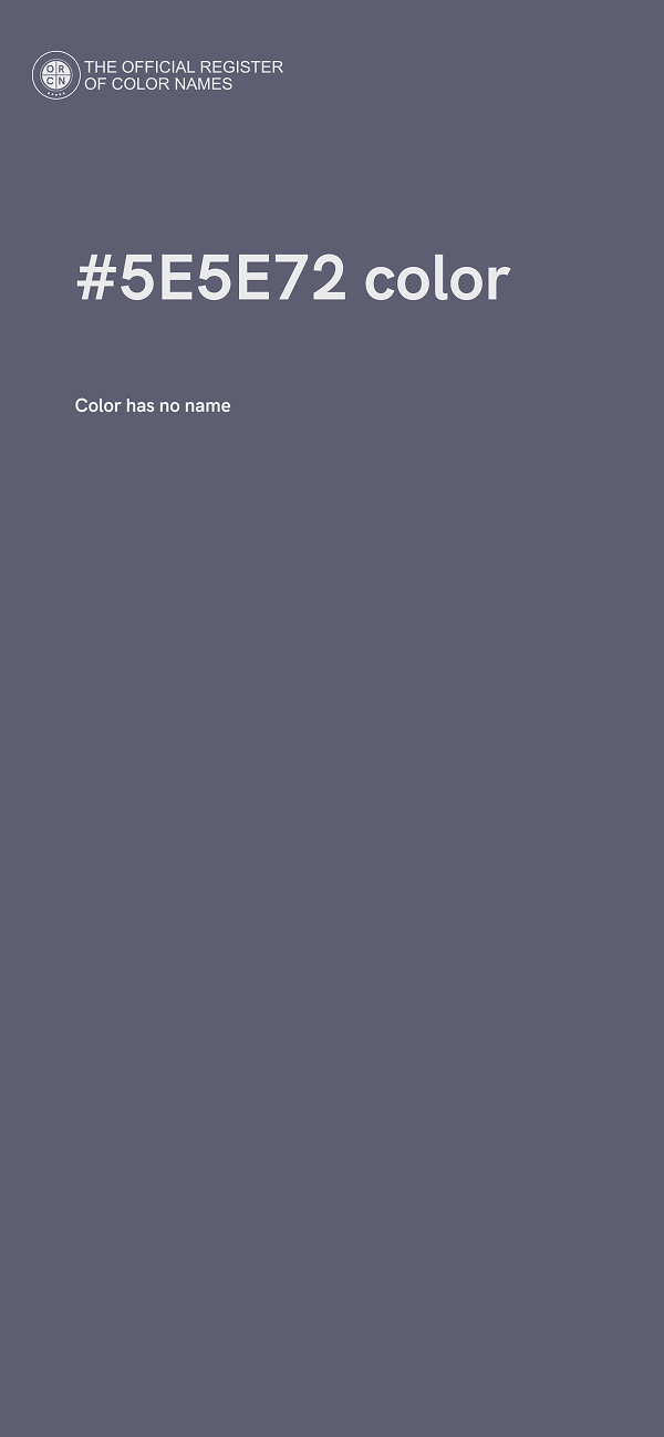 #5E5E72 color image