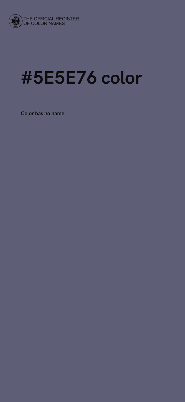 #5E5E76 color image