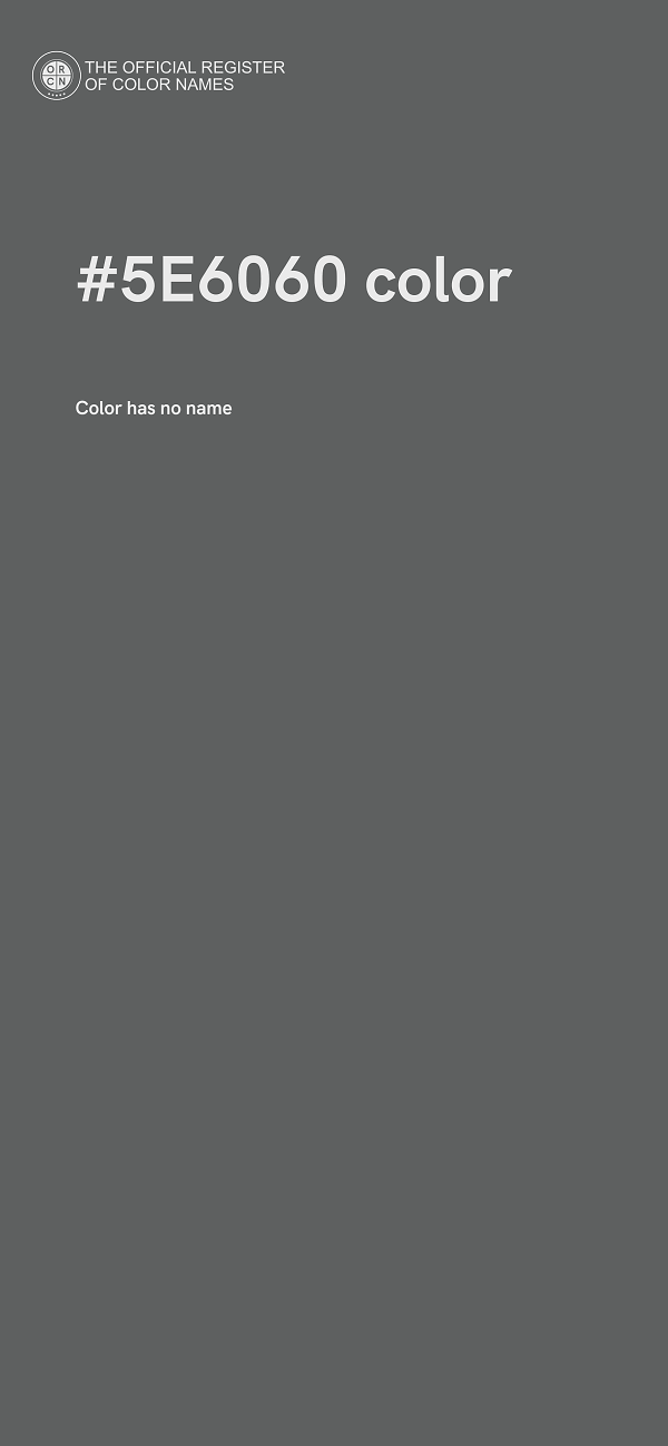 #5E6060 color image