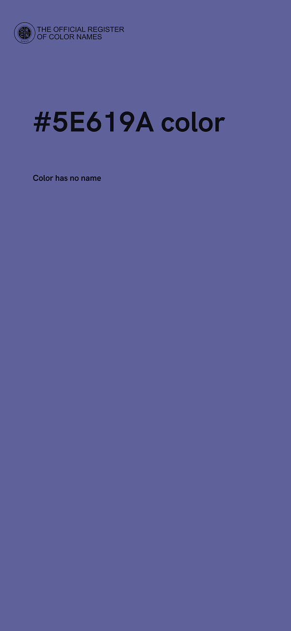 #5E619A color image