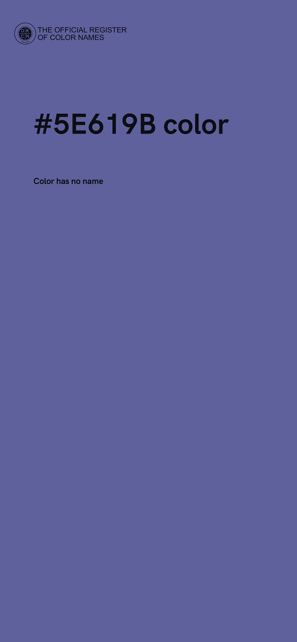 #5E619B color image