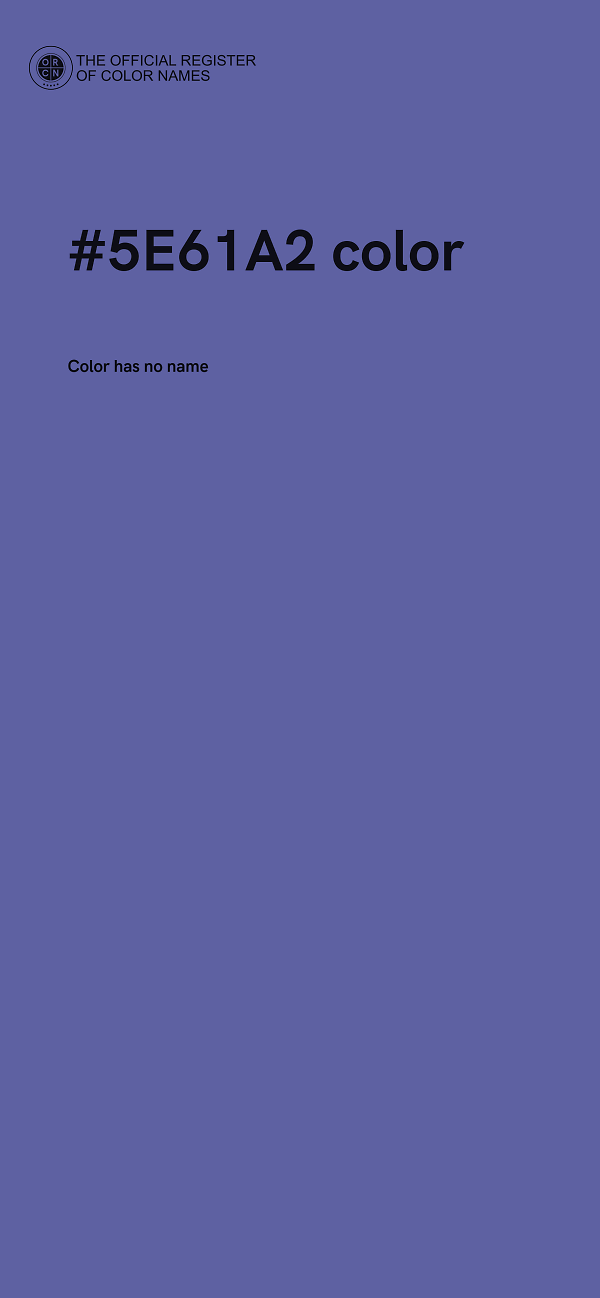 #5E61A2 color image