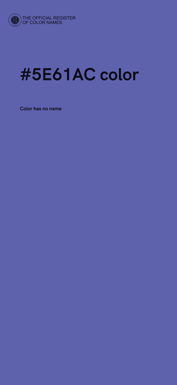 #5E61AC color image