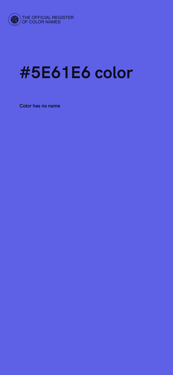 #5E61E6 color image