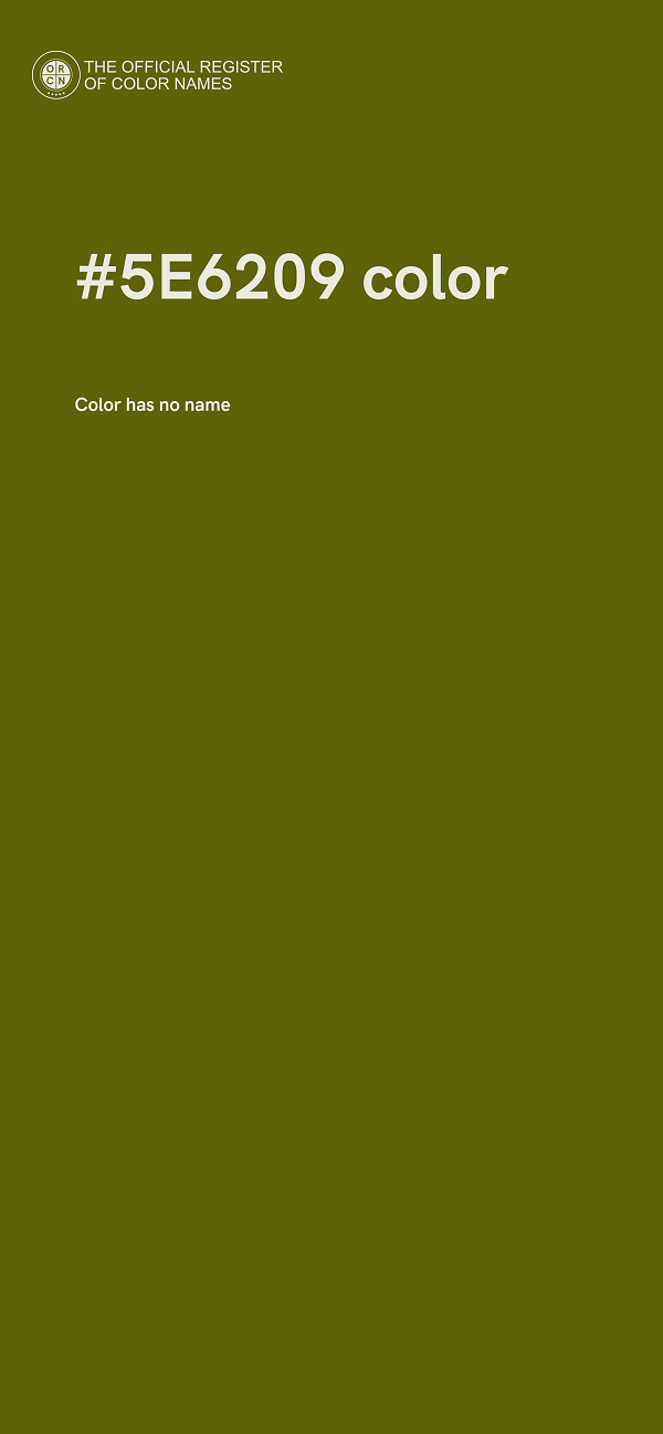 #5E6209 color image