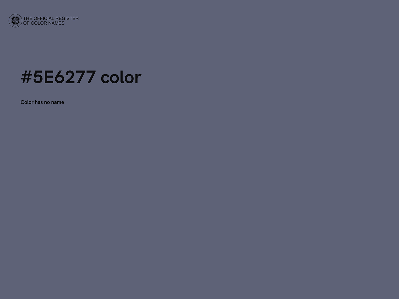 #5E6277 color image