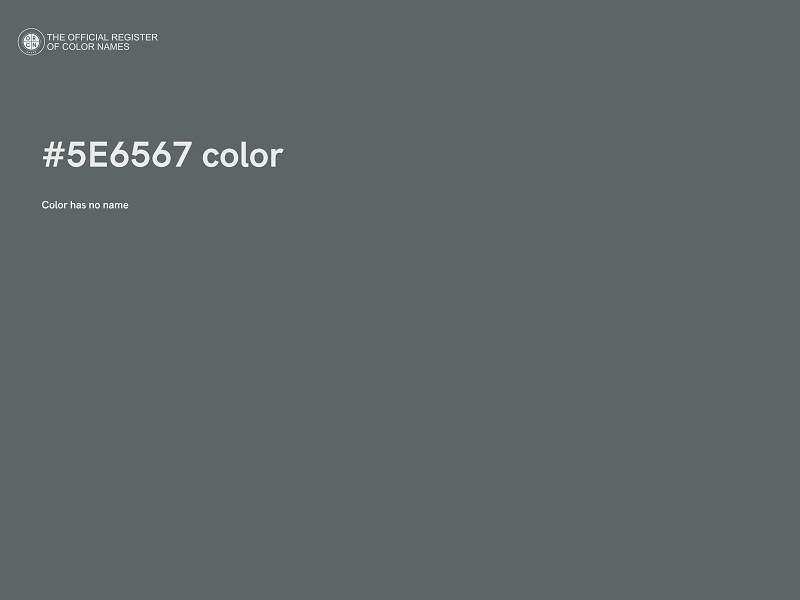 #5E6567 color image