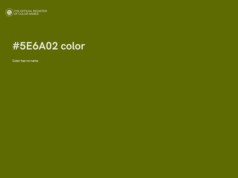 #5E6A02 color image