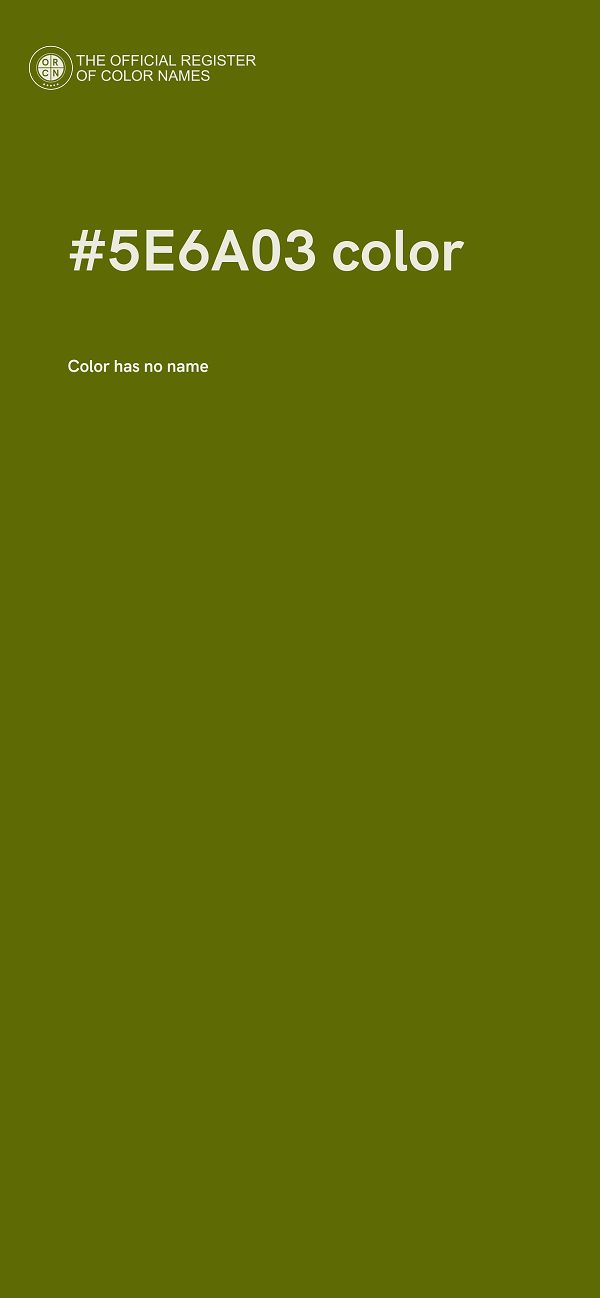 #5E6A03 color image
