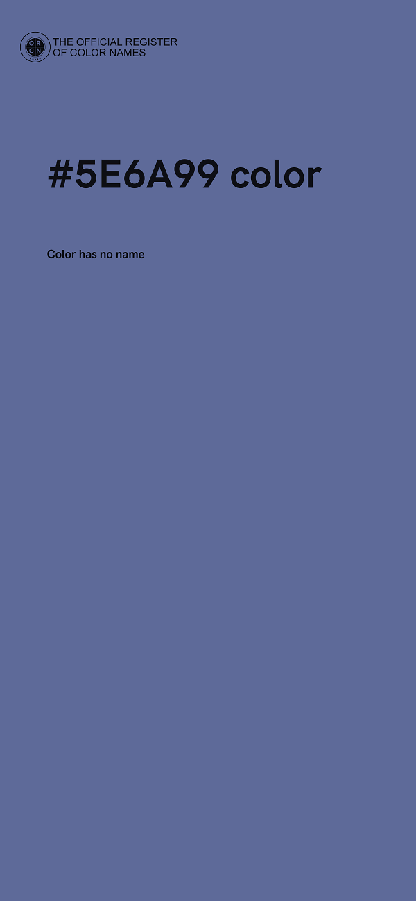 #5E6A99 color image