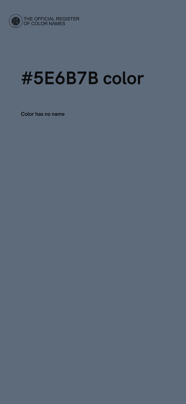 #5E6B7B color image