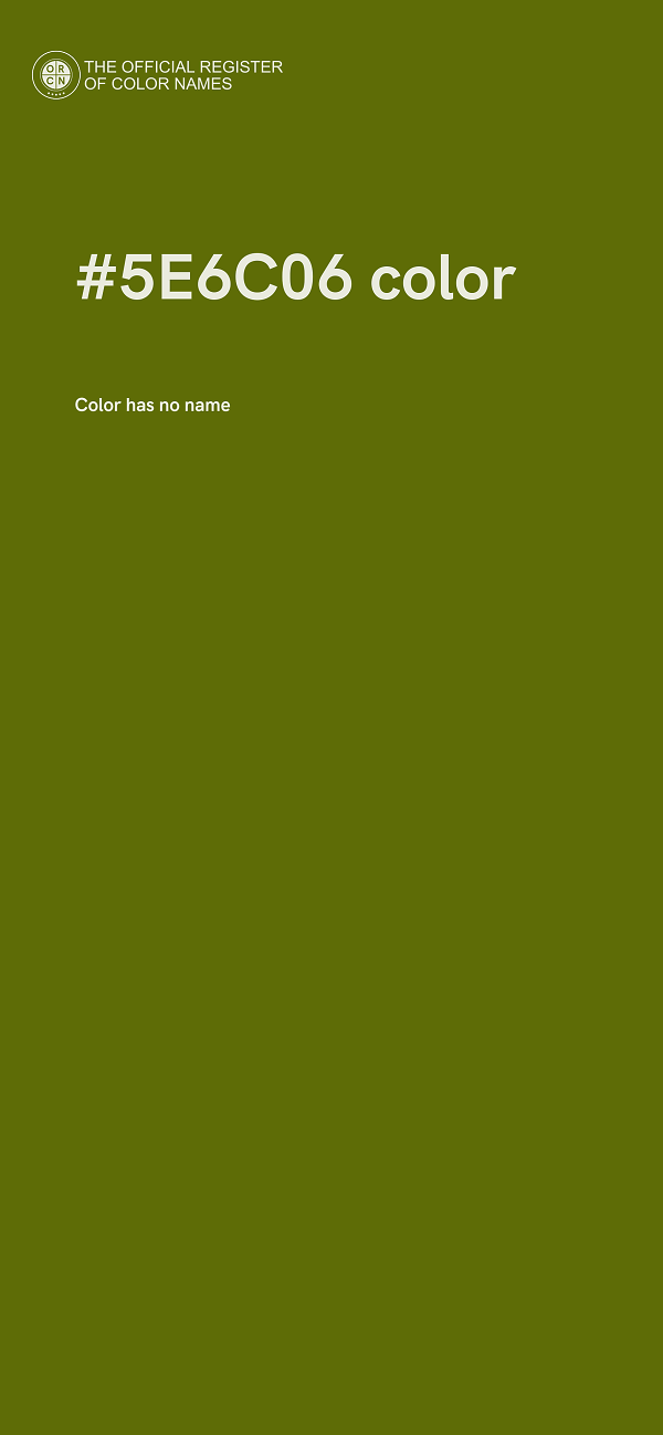 #5E6C06 color image