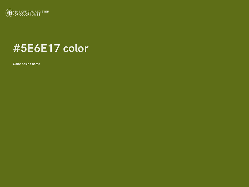 #5E6E17 color image