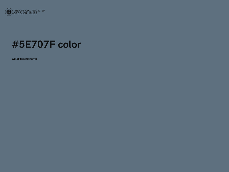 #5E707F color image