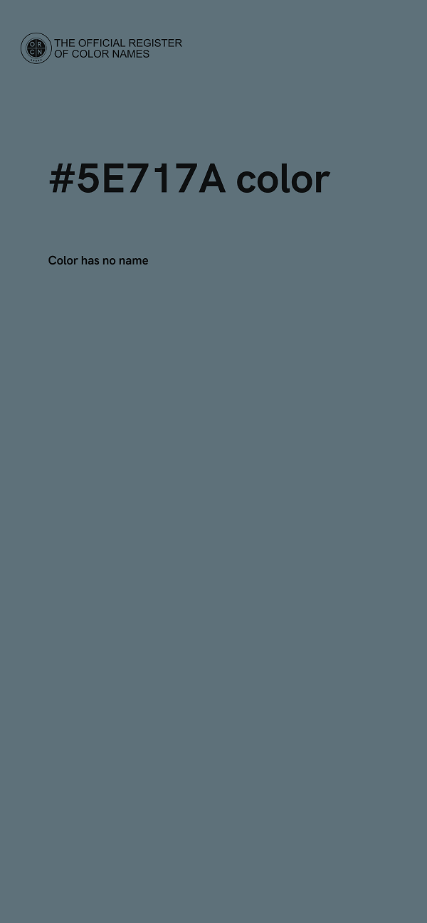 #5E717A color image