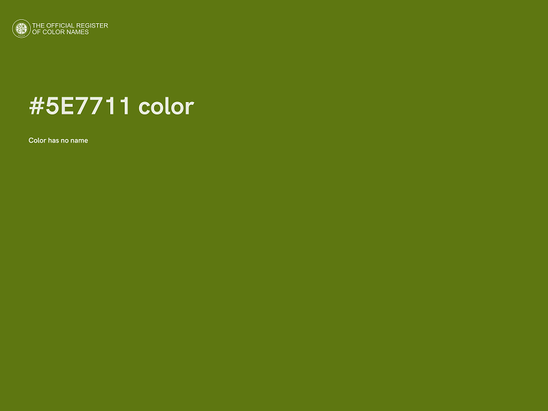 #5E7711 color image