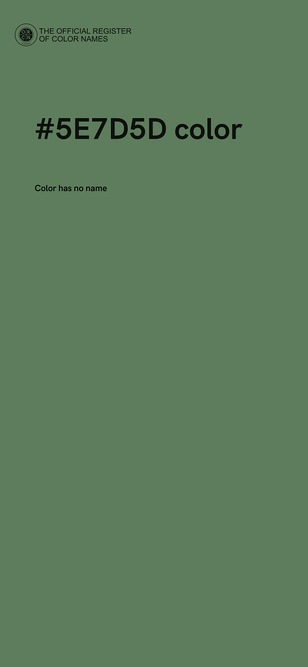 #5E7D5D color image