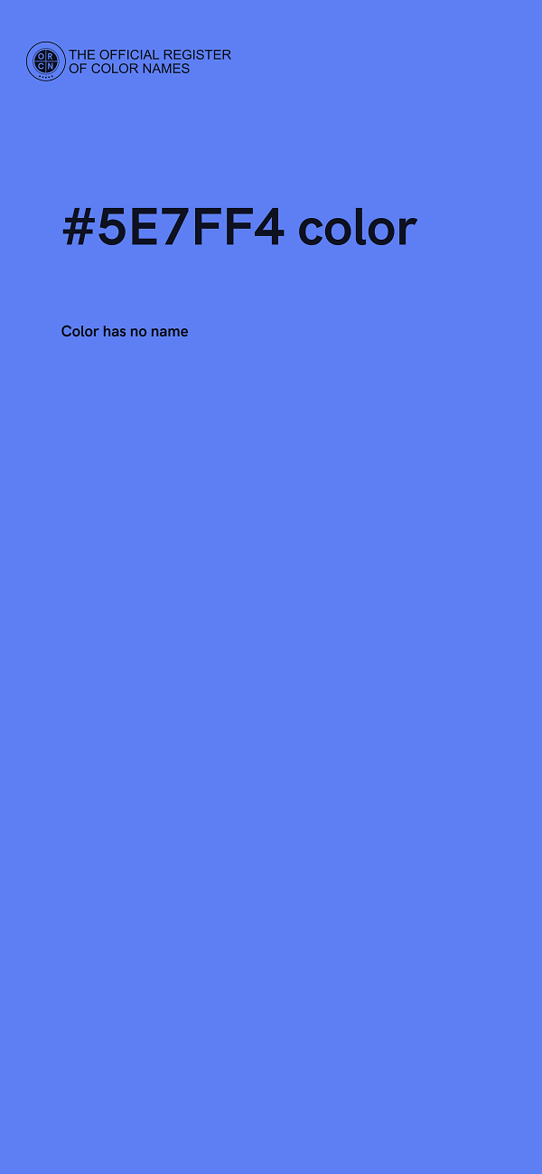 #5E7FF4 color image