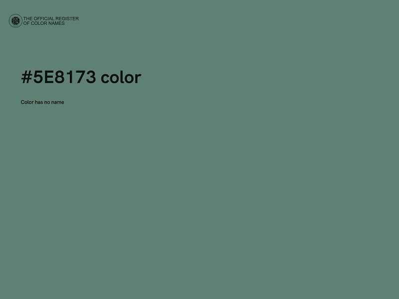 #5E8173 color image