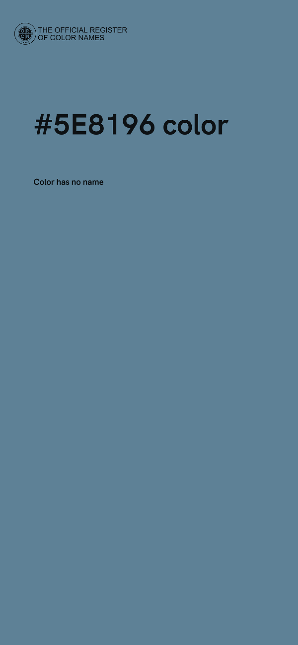 #5E8196 color image