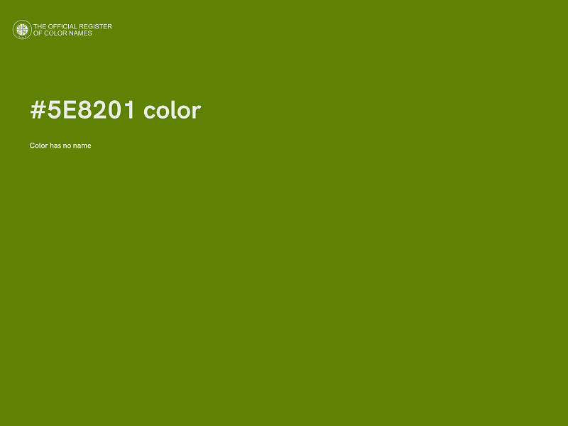 #5E8201 color image