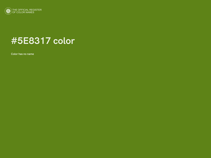 #5E8317 color image