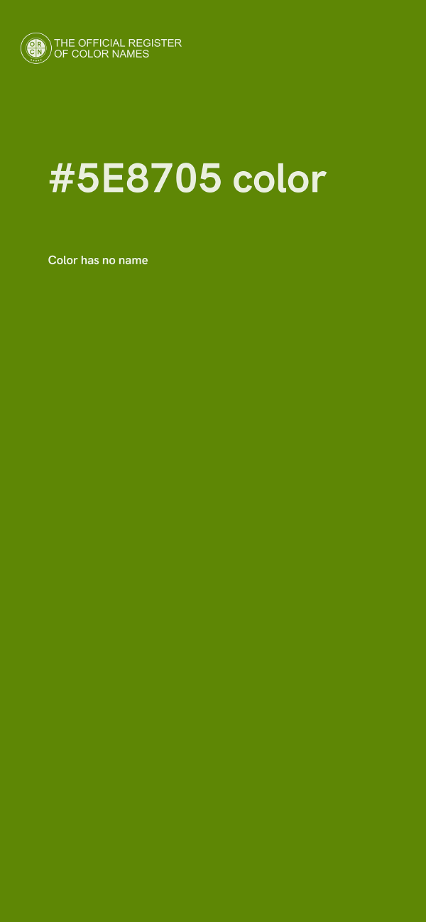 #5E8705 color image