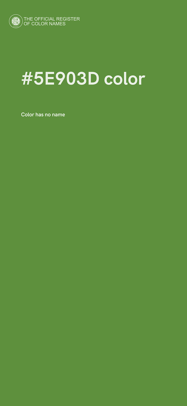 #5E903D color image