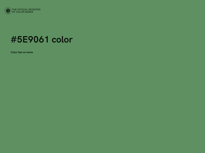 #5E9061 color image