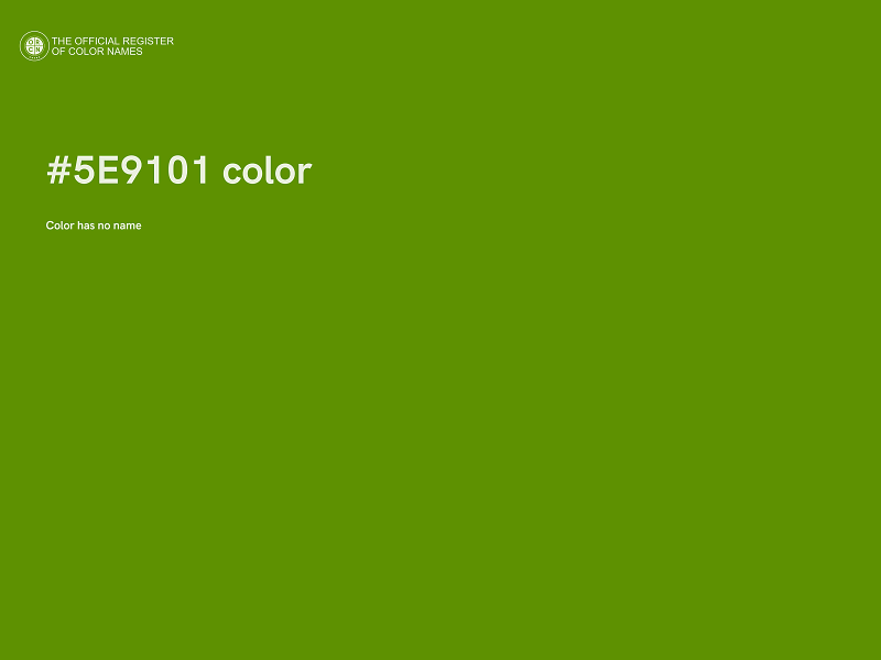 #5E9101 color image