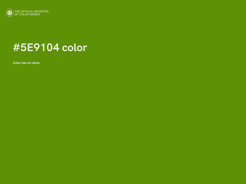 #5E9104 color image