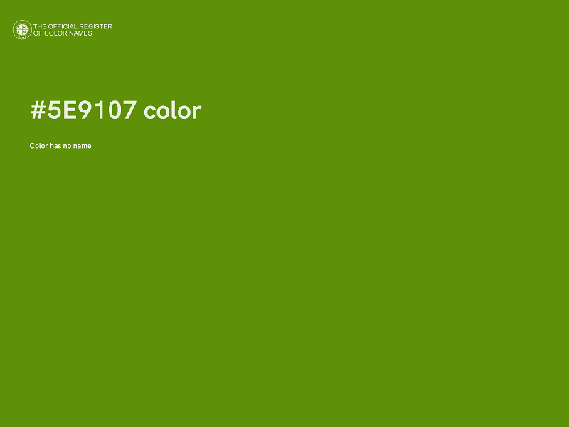 #5E9107 color image