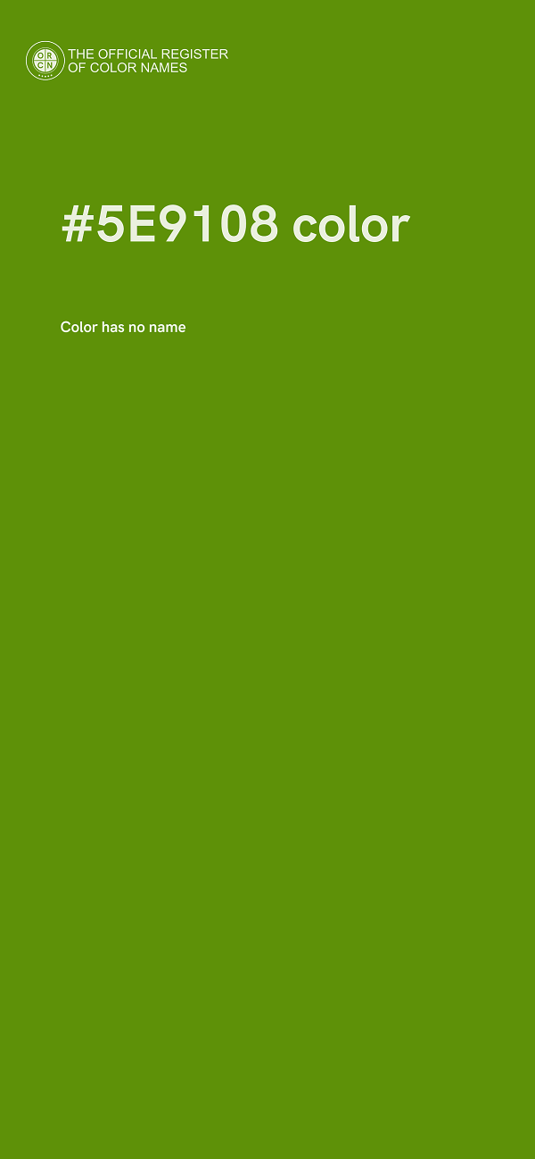 #5E9108 color image