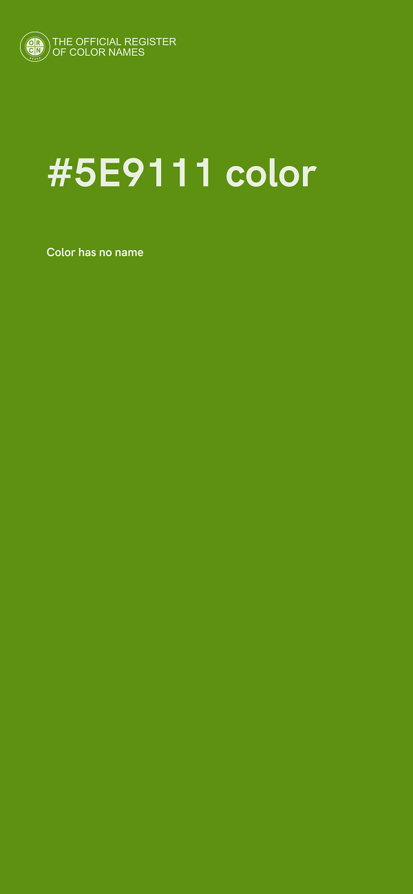 #5E9111 color image