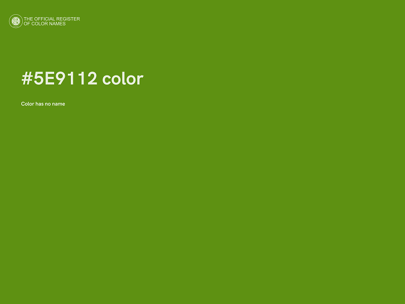 #5E9112 color image